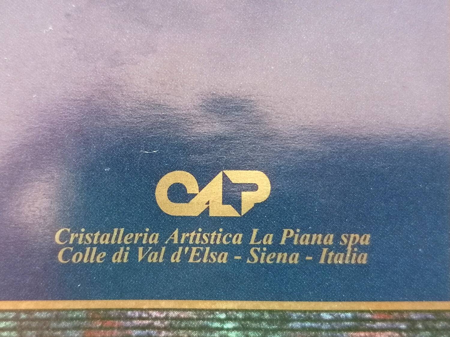 Da Vinci crystal whiskey decanter