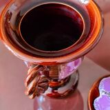 Très joli pot avec couvercle Vallauris