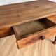 Farm table in cherry wood