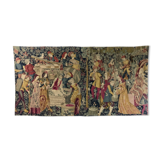 Wall hanging tapestry "Les Vendanges"