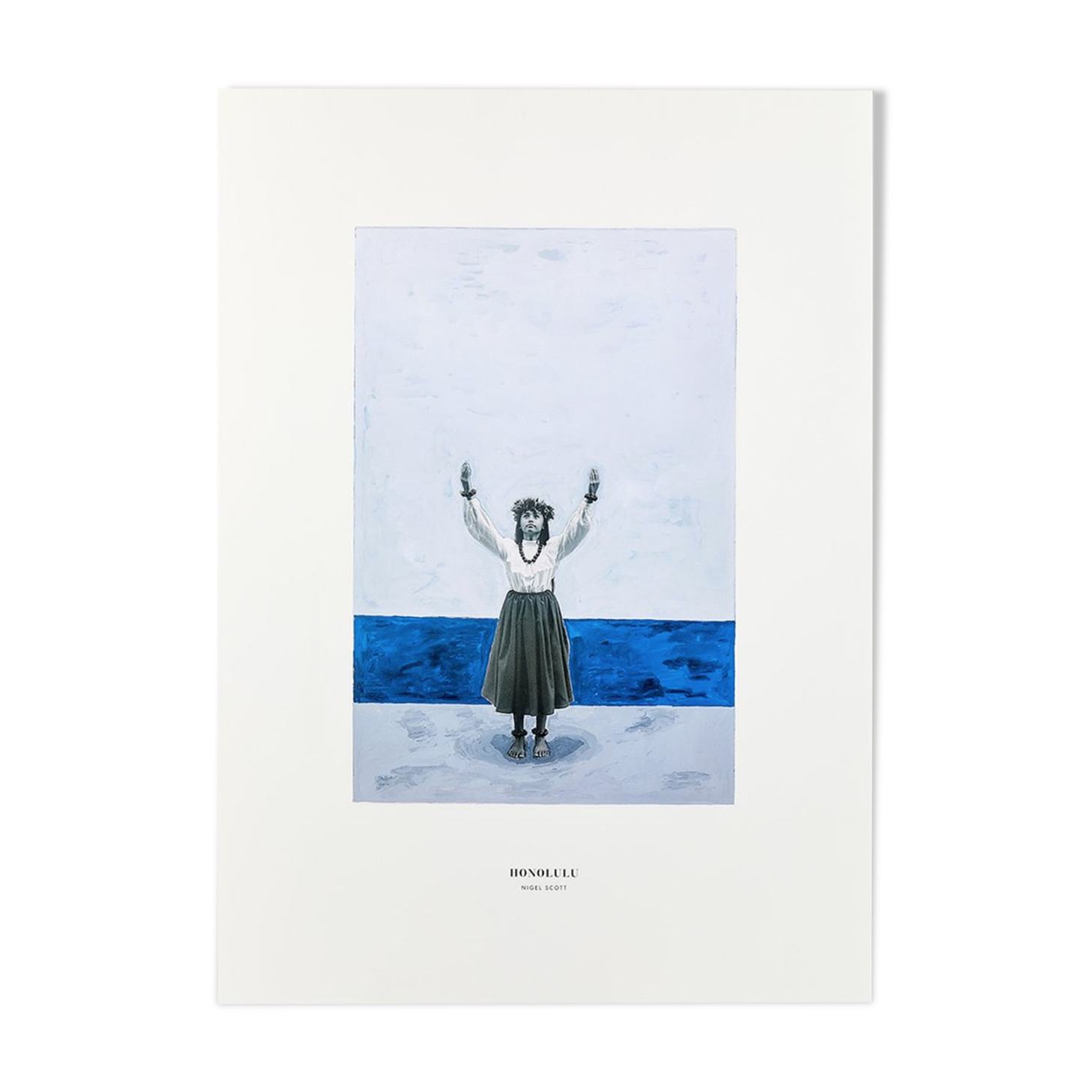 Poster Vahiné Honolulu