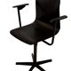 Vintage Galvanitas Pagholz school chair work with armrests dutch design