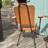 Lot of 4 chairs with armrests