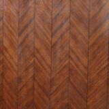 Rosewood and rosewood sideboard in the style of Jules Leleu