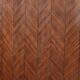 Rosewood and rosewood sideboard in the style of Jules Leleu