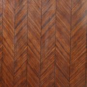 Rosewood and rosewood sideboard in the style of Jules Leleu