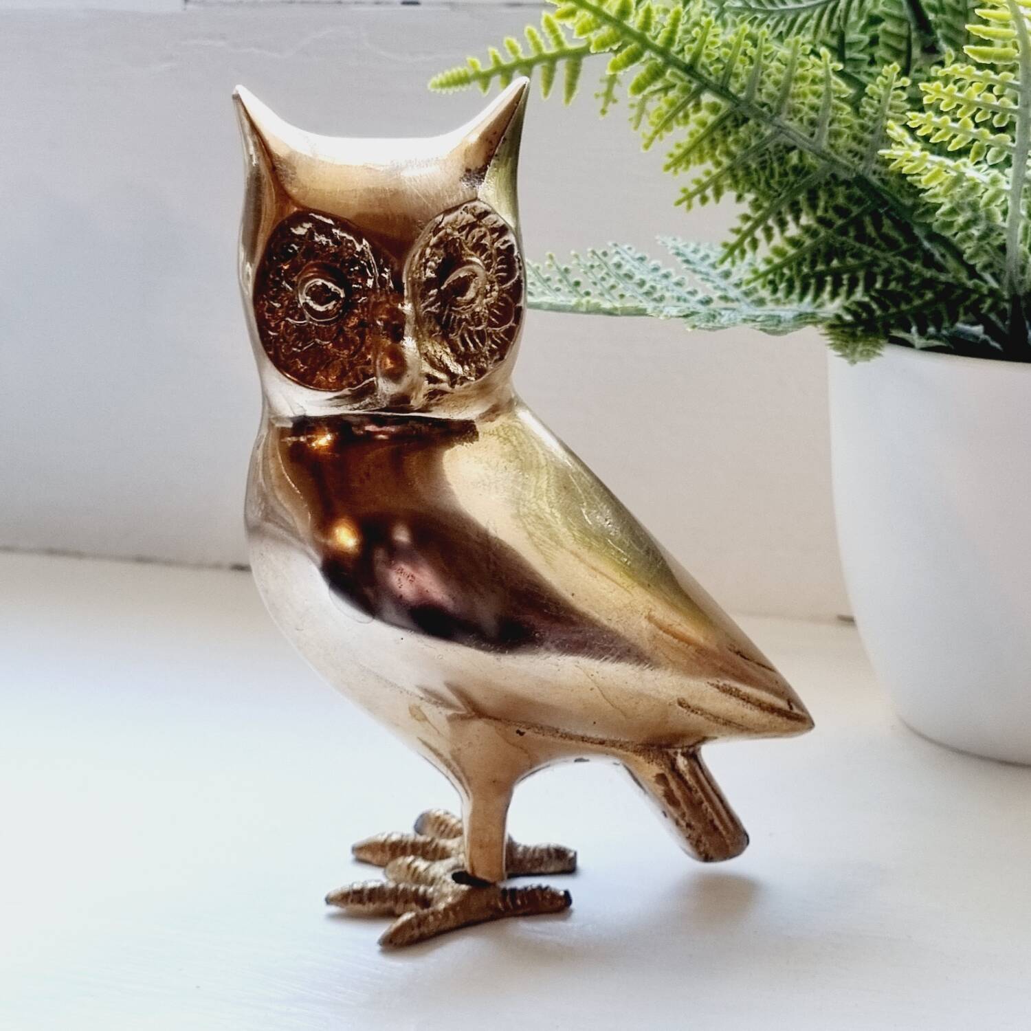 Brass Owl