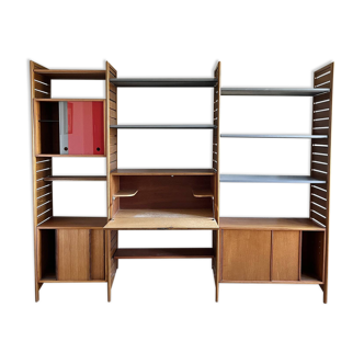 Ladderax modular bookcase by Robert Heal