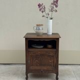 Antique 18th century oak jam jar