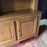 Solid oak library