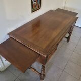 Old oak desk