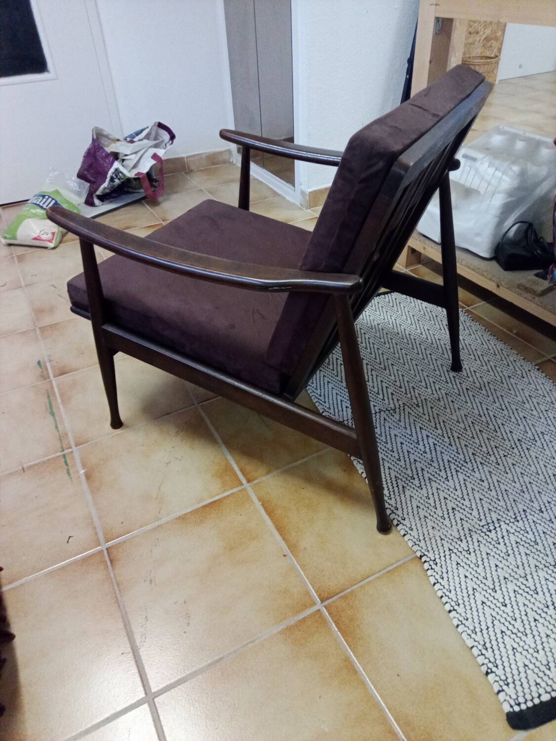 Scandinavian armchair from the 60s