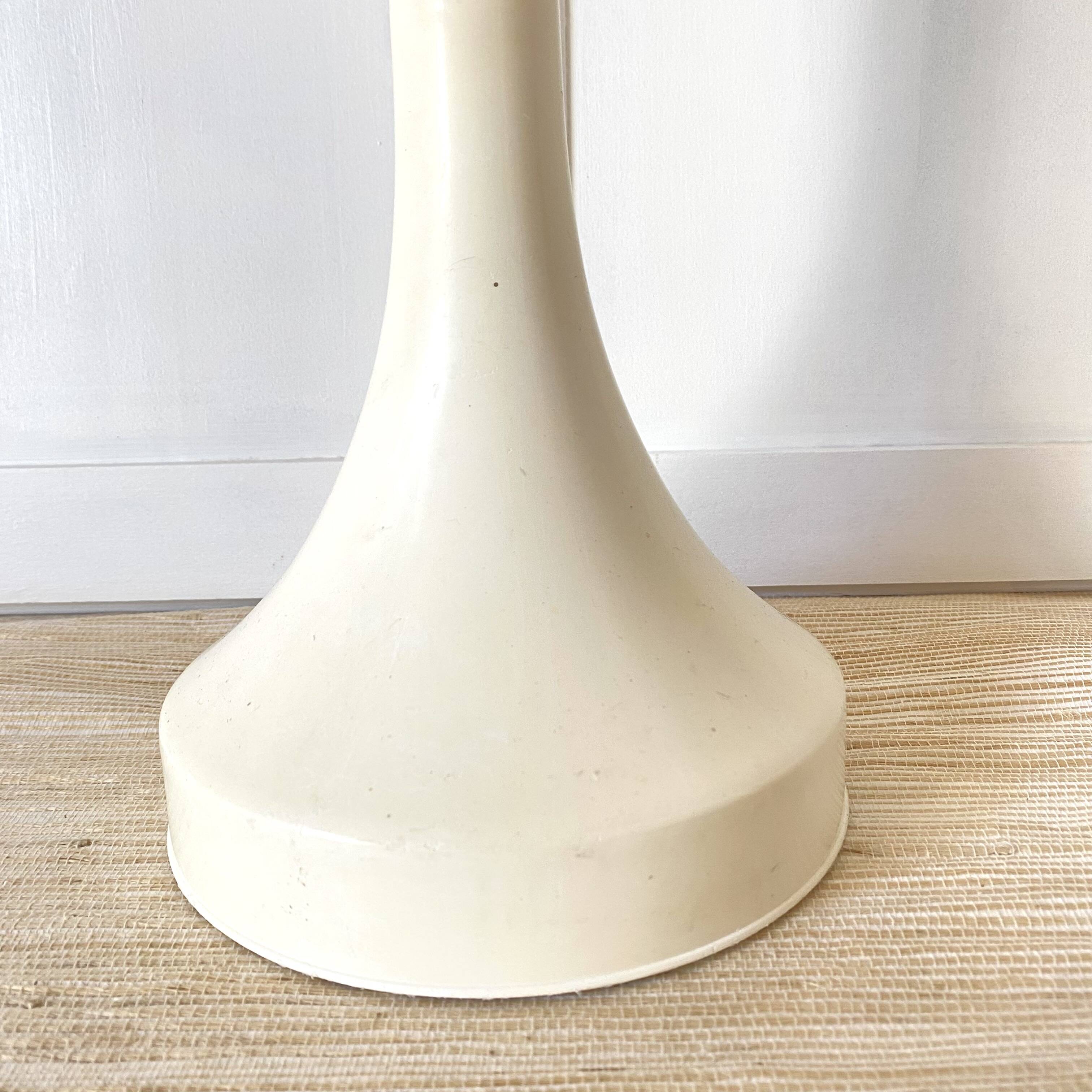 Designer ashtray on stand, space age, Italy 70s