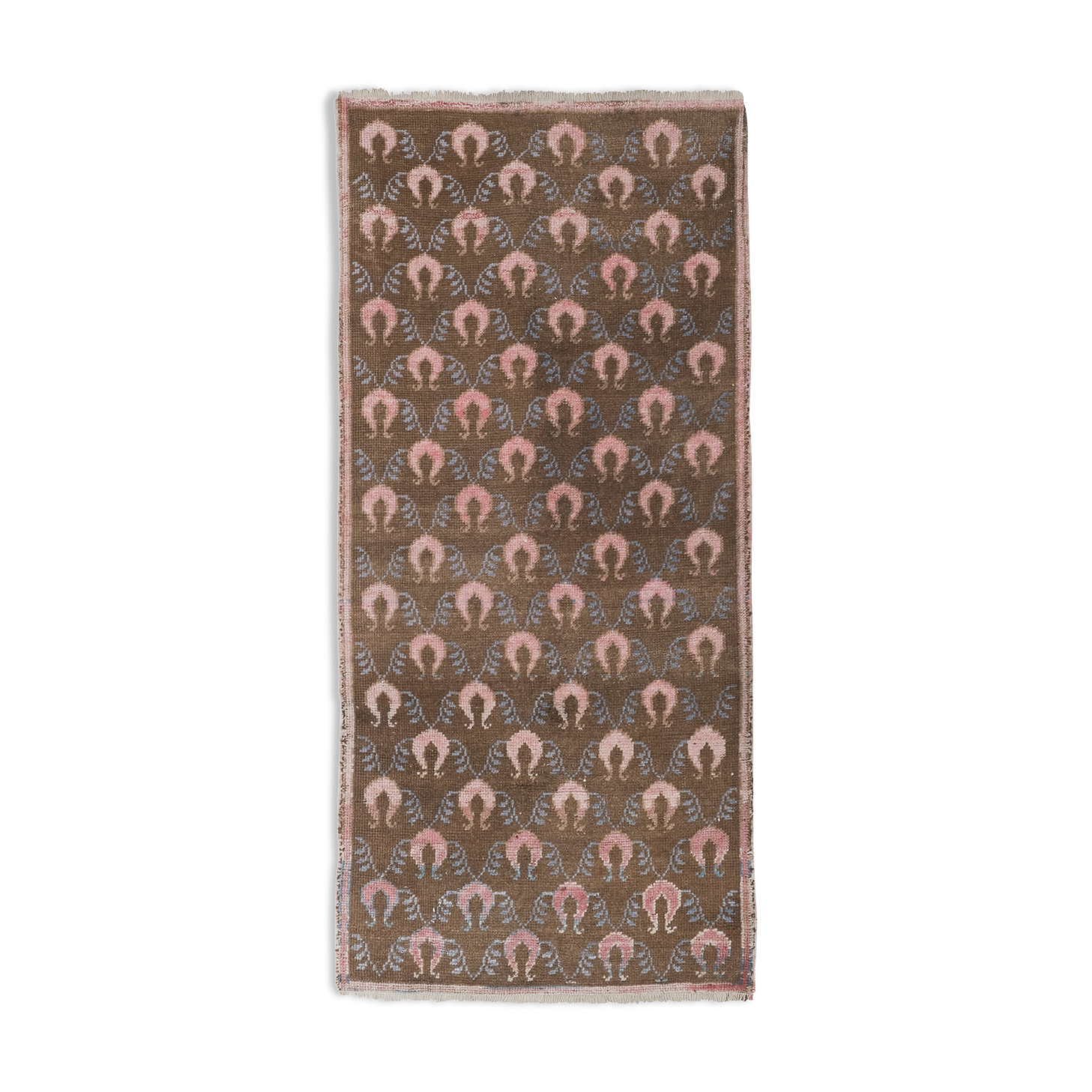 Vintage floral turkish runner