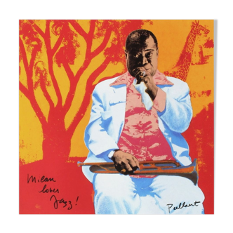 Affiche Louis Armstrong par Guy Peellaert