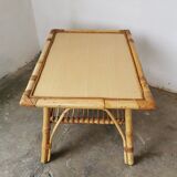 Rattan coffee table