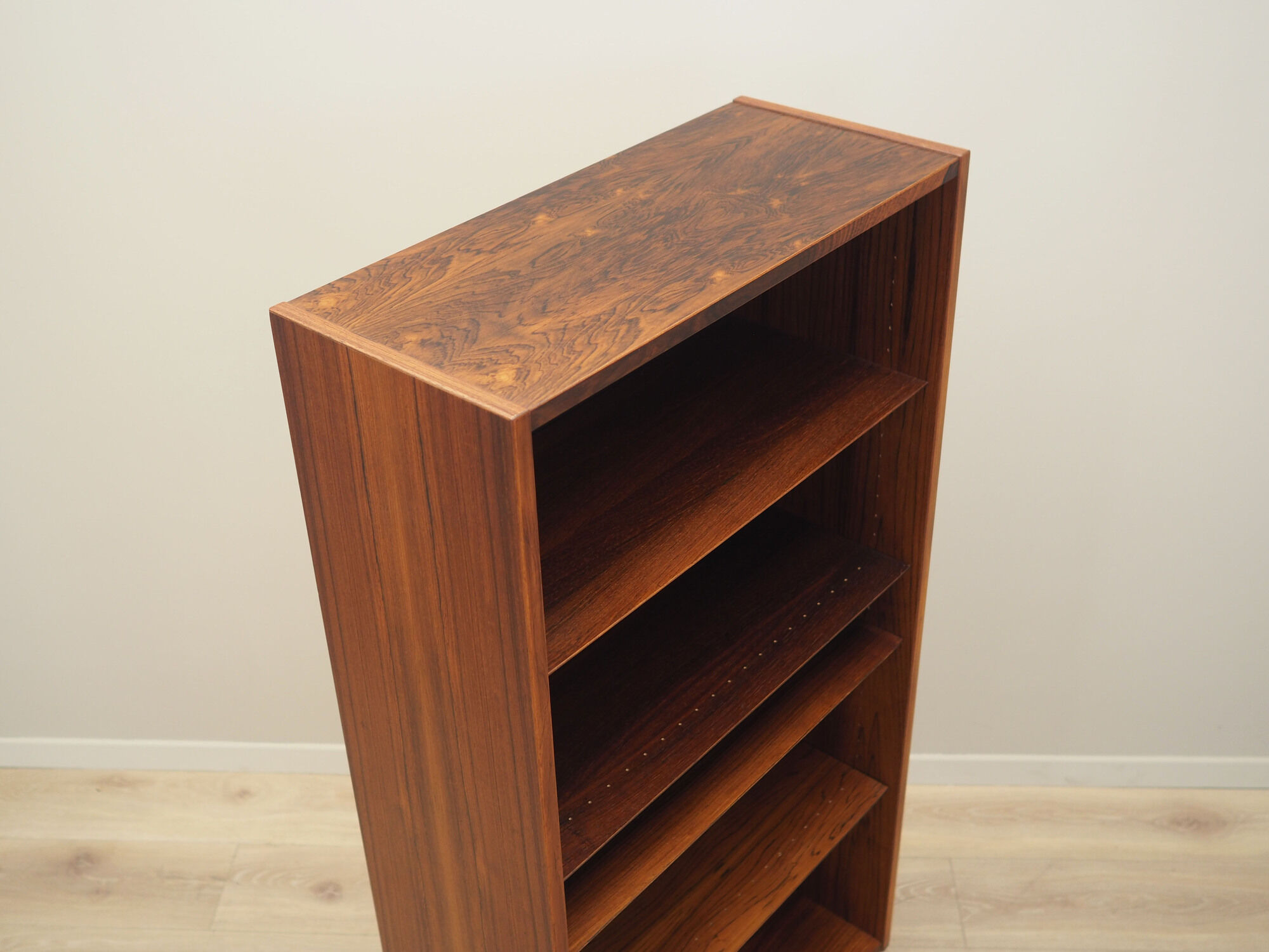 Bibliothèque en palissandre, design danois, années 1970, fabriquée par Hundevad