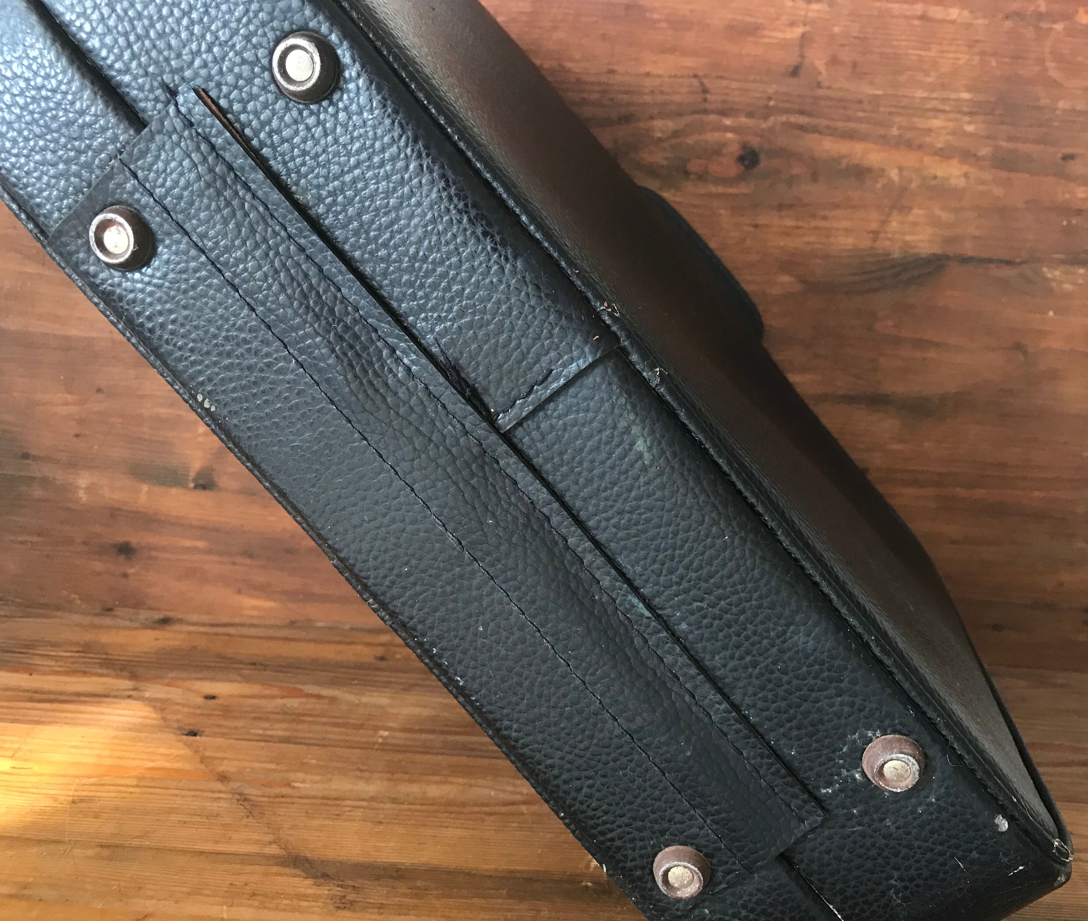 Vintage leather case