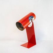 Lampe de bureau en métal laqué, années 70