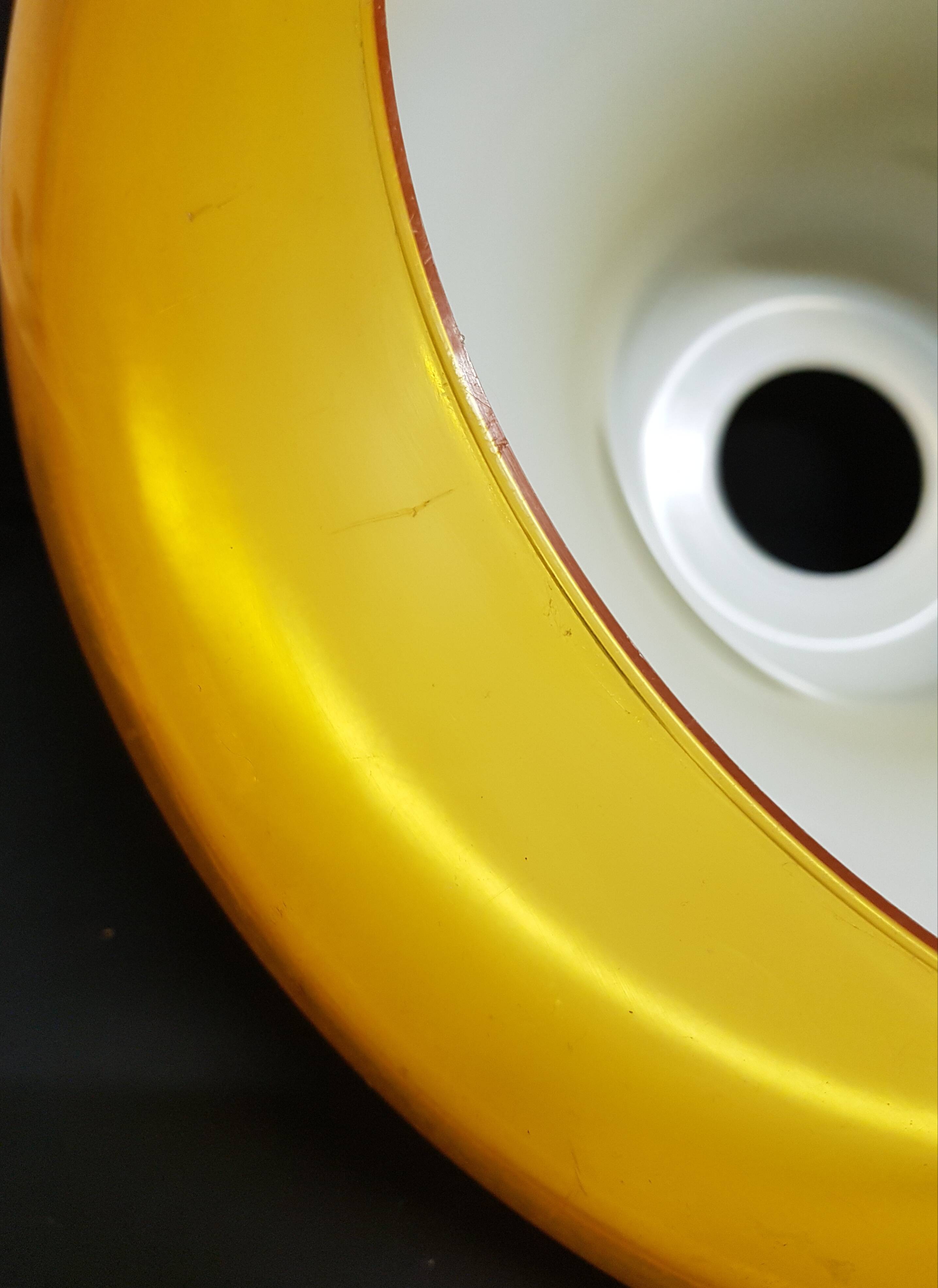 Spaceage plastic lampshade