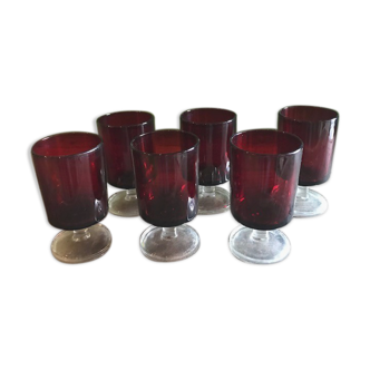 Set of 6 Luminarc glasses