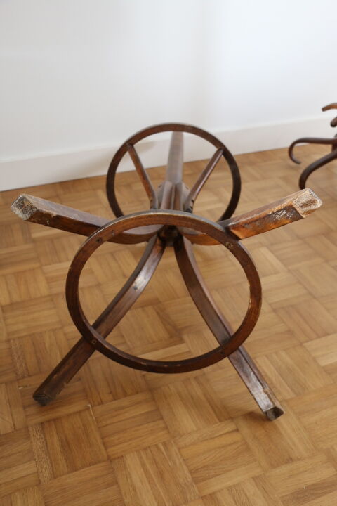 Coat rack parrot baumann dark beech umbrella holder