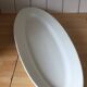 fish serving dish - white porcelain - length 69.50cm - vintage