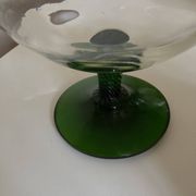 XXXL vase in Empoli glass, Italian work, Italy 1960