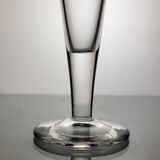 8 flûtes à champagne en cristal -  XIXème