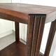 Art Deco Console 1930 walnut veneer.