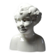 Large Art Deco faience bust from Sarreguemines, early period