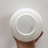 Bauhaus style wall lamp with opaline globe