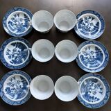 6 Tasses porcelaine de Chine