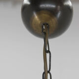 Mid-Century Glass Pendant, 1980s