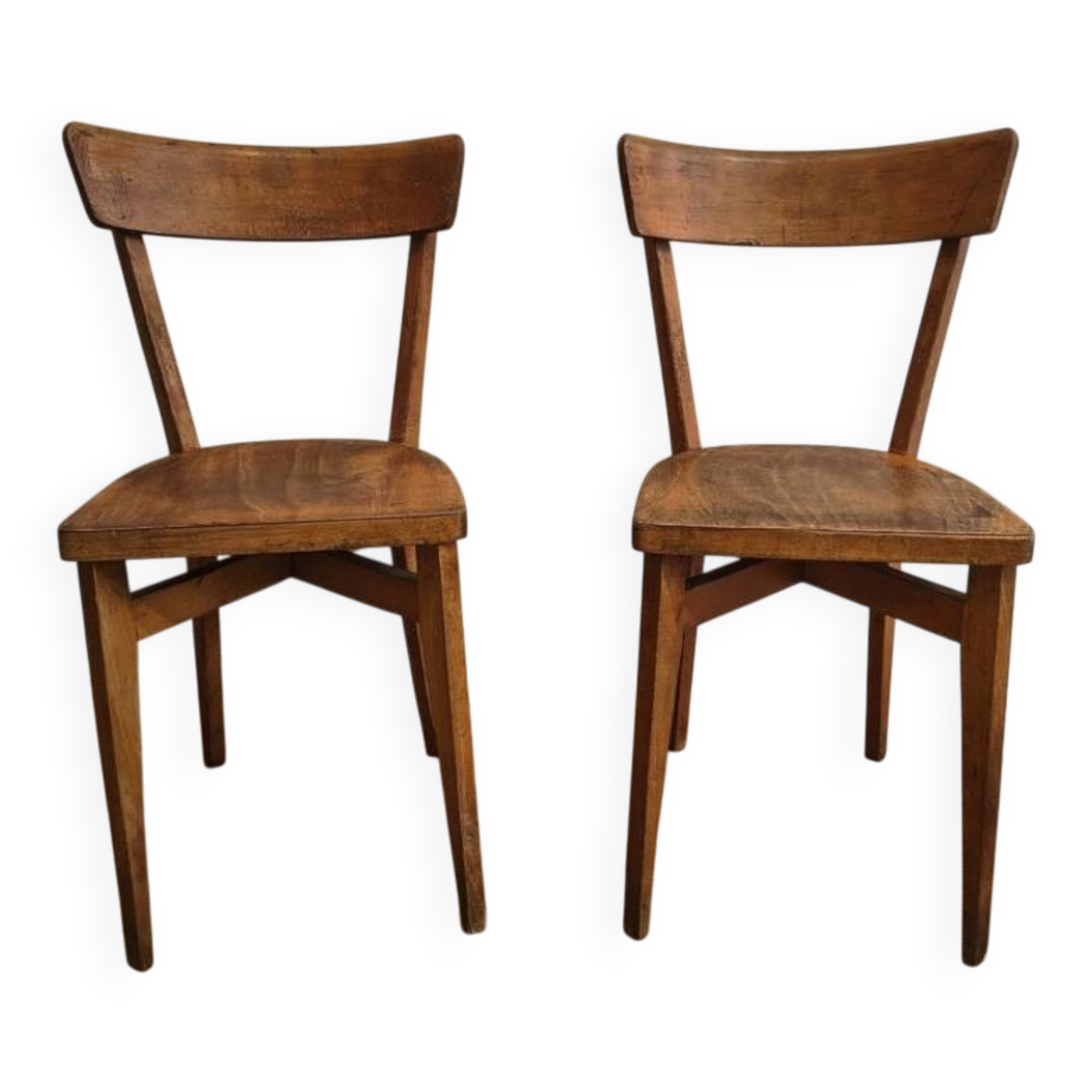 Retro wooden chairs