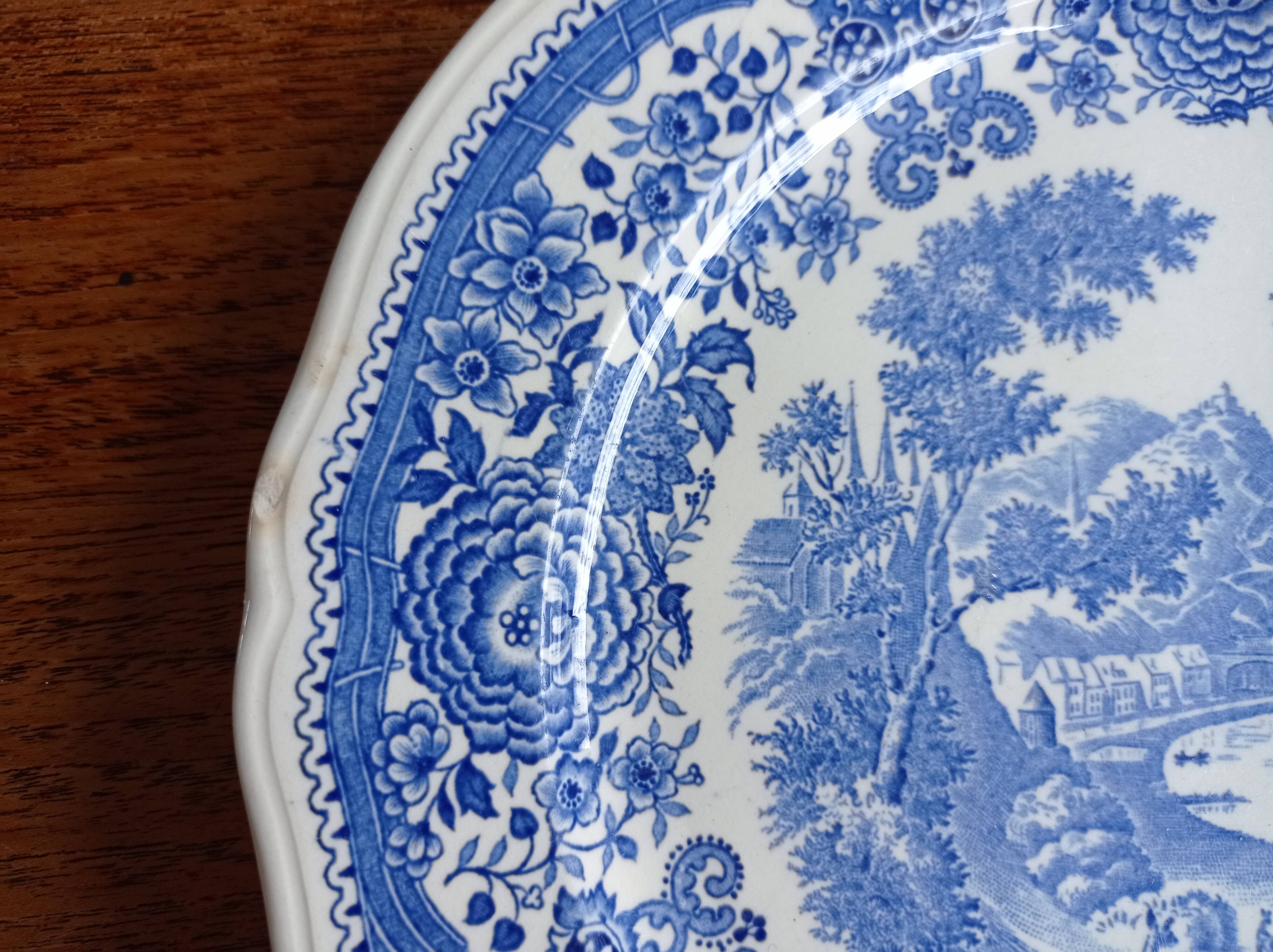 4 vintage plates Villeroy and boch Burgenland