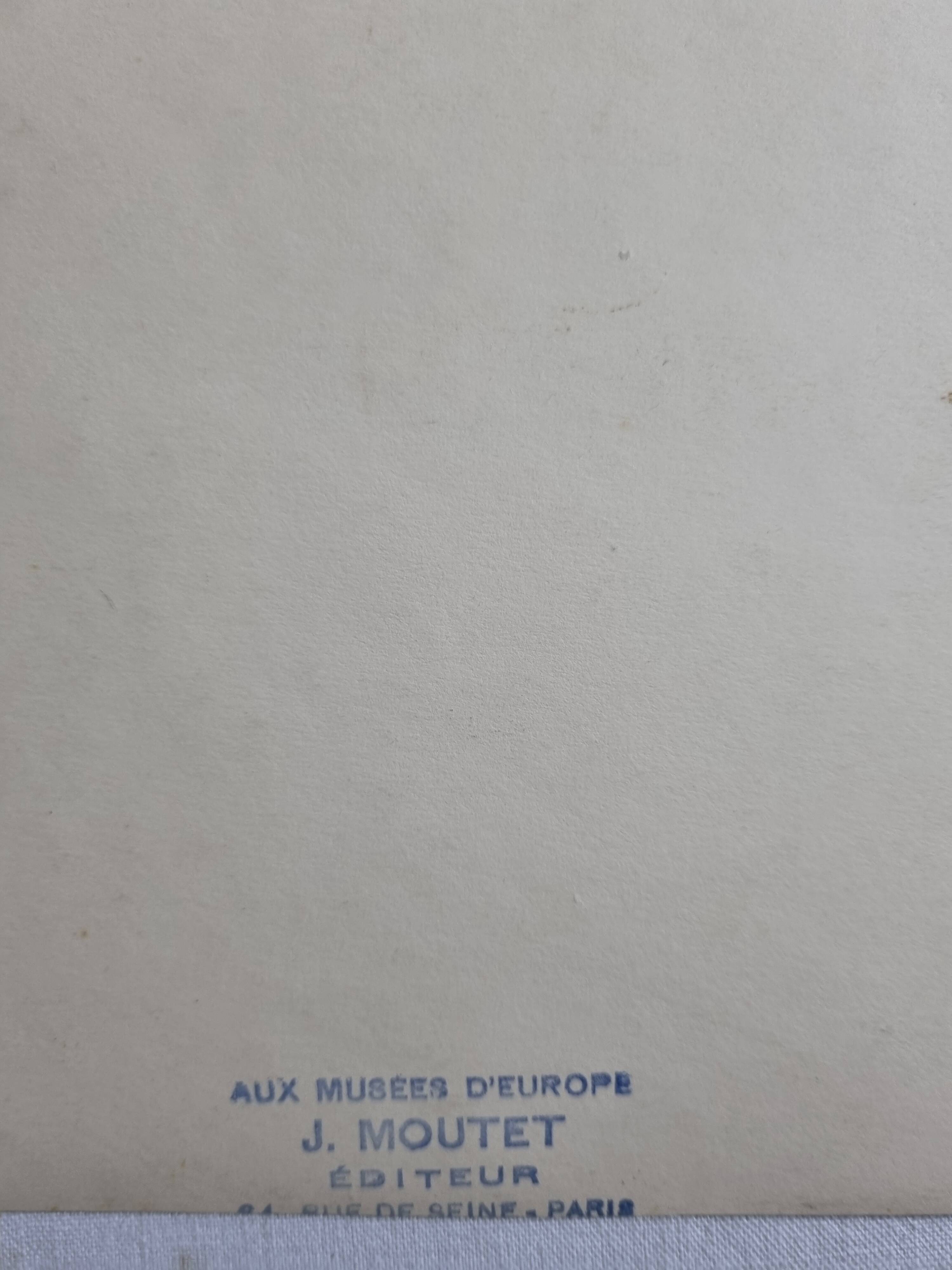 Old photograph by Eugène Fiorillo after Louis Ernest Barrias, Mozart, silver print