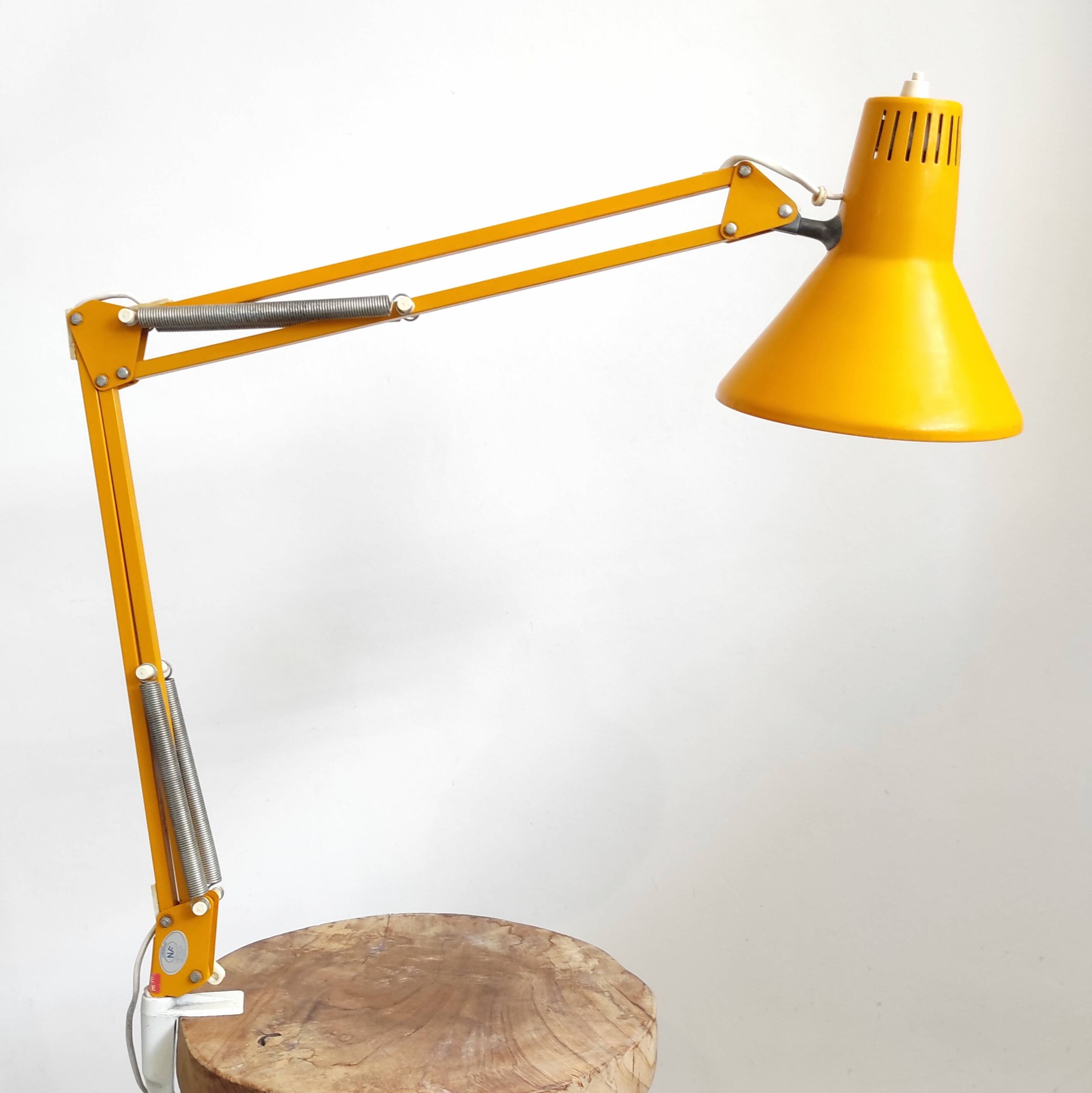Yellow Twist Lamp, 1980