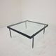 Janni Van Pelt "G4A" Coffee Table in Steel and Glass, Netherlands 1958
