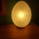 Lampe oeuf en verre
