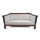 19th Century Biedermeier Mahogany Feather Two Armchairs and Sofa, Vienna