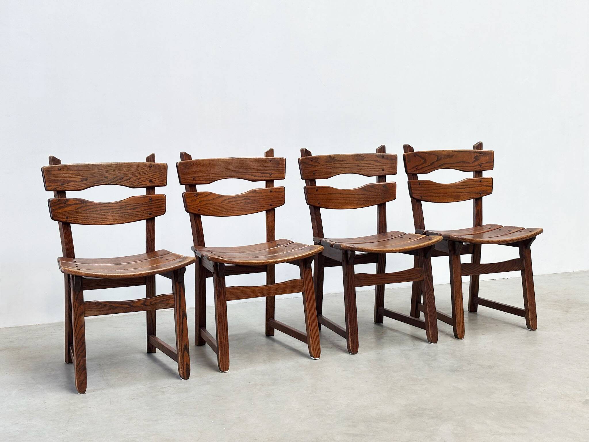 Set of four dining chairs by Dittmann & co