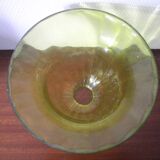 old blown glass lampshade vintage pendant light