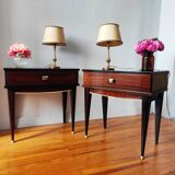 Pair of vintage bedside tables