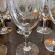 6 wine glasses. Saint Louis crystal, millet model