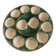 Plat coquilles barbotine Selency x Monoprix Croisé Laroche
