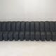 De Sede DS-600 "Non Stop" Snake Shaped Modular Sofa in Full Black Leather