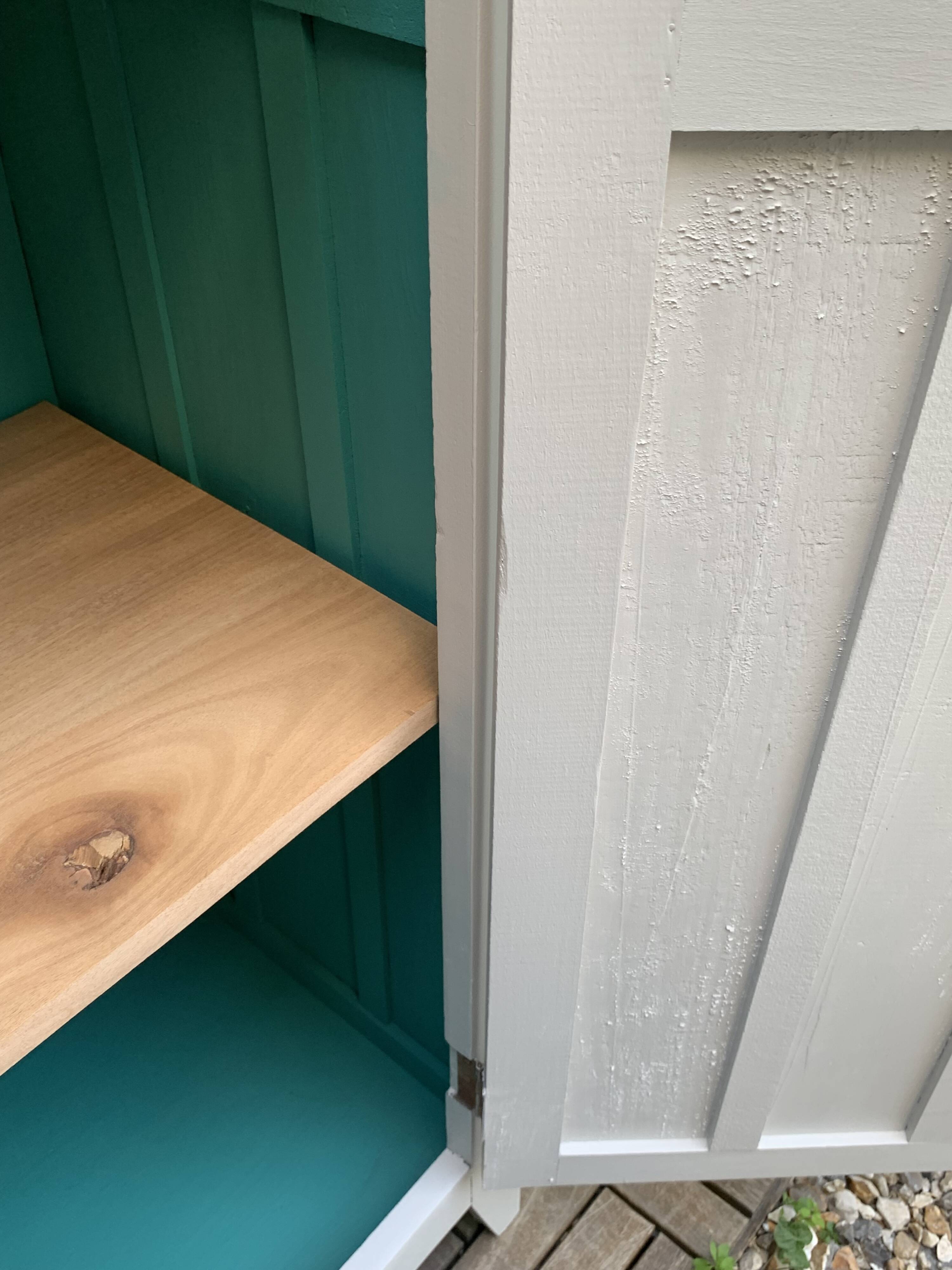 Antique Parisian paneled wardrobe, 1940