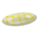 Small Ramekin Moulins des loups, orchies pattern yellow tablecloth, 1950