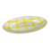Small Ramekin Moulins des loups, orchies pattern yellow tablecloth, 1950